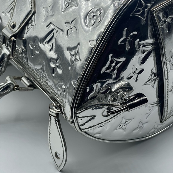 Louis Vuitton Miroir Mirror Speedy 35 Collectors Doctor Boston Bag Satchel Rare - Picture 8 of 16